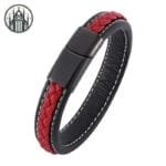 Bracelet Gothique Sombre: Style Chic Et Minimaliste - Noir 23cm 2