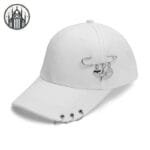 Casquette Gothique An Neaux - Livraison Standard Offerte - Blanc