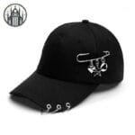 Casquette Gothique An Neaux - Livraison Standard Offerte - Noir