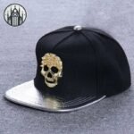 Casquette Gothique Crâne Impression 3D — Univers Gothique (vue 11)