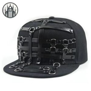 Casquette Gothique Bande Design 3D — Univers Gothique