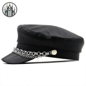 Casquette Gothique Chaîne Métallique — Univers Gothique