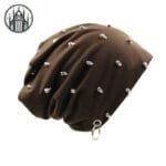 Casquette Gothique Emo Pour Hommes Et Femmes - Brun
