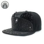 Casquette Gothique Kitsune: Premium 3d Hd. Livraison Offerte! - Black