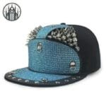 Casquette Gothique Kitsune: Premium 3d Hd. Livraison Offerte! - Bleu