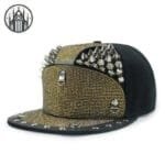 Casquette Gothique Kitsune: Premium 3d Hd. Livraison Offerte! - Doré