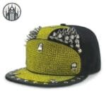 Casquette Gothique Kitsune: Premium 3d Hd. Livraison Offerte! - Jaune
