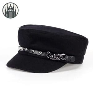 Casquette Gothique Skull - Livraison Standard Offerte - Noir