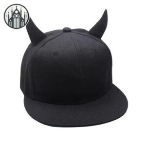 Casquette Gothique Design Diable 3D — Univers Gothique