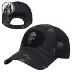 Casquette Gothique Tête De Mort: Look Démoniaque! - Camouflage