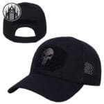 Casquette Gothique Tête De Mort: Look Démoniaque! - Noir