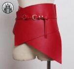 Ceinture Gothique Matelassée PU Noir — Univers Gothique (vue 3)