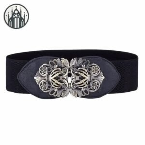 Ceinture Gothique Vintage PU Large — Univers Gothique