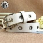 Ceinture Gothique Cuir Œillets Argentés — Univers Gothique (vue 5)