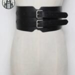 Ceinture Gothique Double Boucle Large