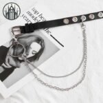 Ceinture Gothique Cuir Largeur 3.8cm