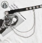 ceinture gothique en cuir largeur 3 8cm livraison offerte 651 Ceinture Gothique En Cuir Largeur 3.8cm - Livraison Offerte