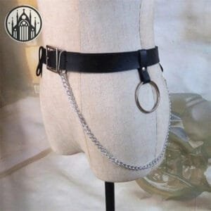 Ceinture Gothique En Faux Cuir: Livraison Offerte!