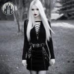 Ceinture Gothique En Faux Cuir: Style Infernal!