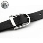 Ceinture Gothique En Pu Et Dentelle - Livraison Gratuite