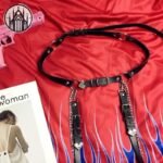 Ceinture Gothique Lolita Étoile Métal — Univers Gothique