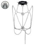 Ceinture Gothique Killer De 28-34cm - Accessoires Gothiques