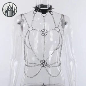 Ceinture Gothique Killer De 28-34cm - Accessoires Gothiques 2 Ceinture Gothique Killer De 28-34cm - Accessoires Gothiques