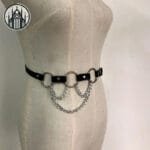 Ceinture Gothique Noire: Style D’enfer Livraison Offerte