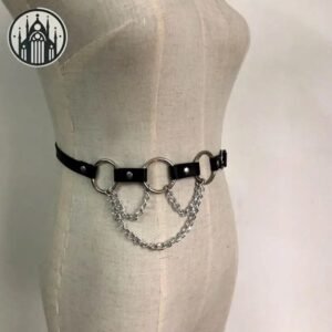 Ceinture Gothique Rock Cuir PU — Univers Gothique