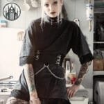 Ceinture Gothique Réglable 3cm Largeur - Livraison Standard Offerte