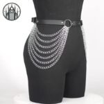 Ceinture Gothique Chaînes Anneaux Sexy — Univers Gothique (vue 2)