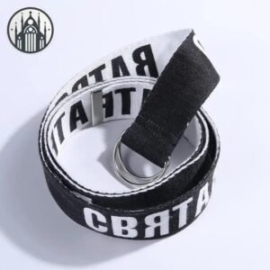 Ceinture Gothique Streetwear Slogan — Univers Gothique
