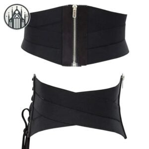 Ceinture Corset Gothique Simili Lacets — Univers Gothique