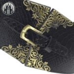 Ceinture Gothique Cuir Synthétique Tête — Univers Gothique (vue 2)