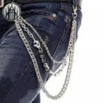 Chaîne Gothique Rock Pour Un Look Enflammé!