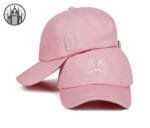 Chapeau Gothique Damier: Style Démoniaque En Noir - Rose / 56-80