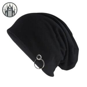 Chapeau Gothique Grunge Pour Un Look Démoniaque - Noir / 52-60cm