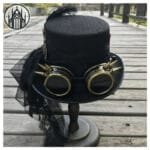 Chapeau Gothique Steampunk: Style Infernal Livraison Offerte
