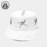 Accessoire Gothique Chapeau Seau Graffiti — Univers Gothique (vue 5)