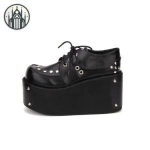 Creepers Gothiques Plateforme Punk Femme — Univers Gothique