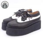 Chaussures Creepers Gothique Sport: Un Style Démoniaque Insurpassable - 36