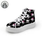 Chaussures Creepers Gothiques Squelette: Style Démoniaque! - 35