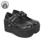 chaussures cuir noir style lolita livraison gratuite 200001012 234 Chaussures Cuir Noir Style Lolita: Livraison Gratuite!