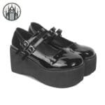 chaussures cuir noir style lolita livraison gratuite 200001012 897 Chaussures Cuir Noir Style Lolita: Livraison Gratuite!