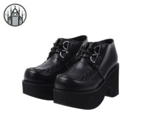 Chaussures Gothiques Talon Aiguille Punk Lolita — Univers Gothique