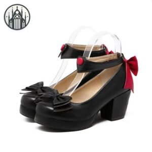Chaussures Gothiques Lolita Noeud Papillon — Univers Gothique