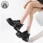 Chaussures Gothiques Avec Plateforme Confortable