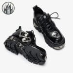 Chaussures Gothiques Avec Plateforme Confortable