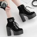 Chaussures Gothiques Durables: Style Sombre Pour Le Long Terme