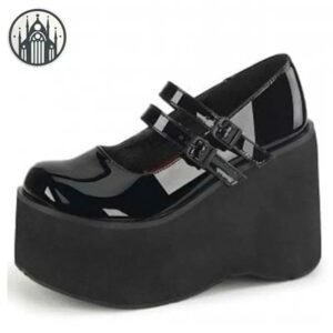 Chaussures Gothiques Femme Simili Cuir — Univers Gothique